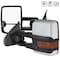 Spec-D Tuning 14-18 Chevrolet Silverado Towing Mirror Chrome Cvr Power Heated LED RMX-SIV14G2LEDHP-FS - alternate 1